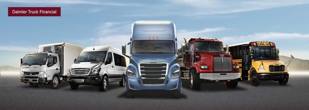 Detroit diesel....... A leader in fuel economy daimler banner