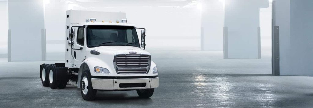 Natural gas technology: clean, powerful, efficient freightliner natural gas banner