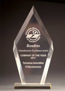 Roadtec earned tennessee association of manufacturers' 2017 company of the year roadtec mfg year