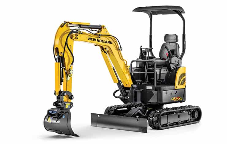 New holland compact excavators e17c main