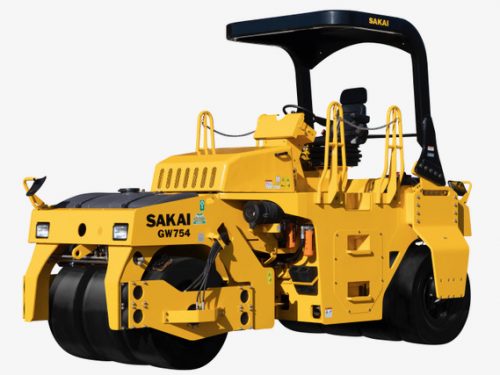 Sakai asphalt compactors - gw754