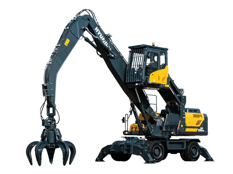 Hyundai wheeled excavators hx250mh product image png