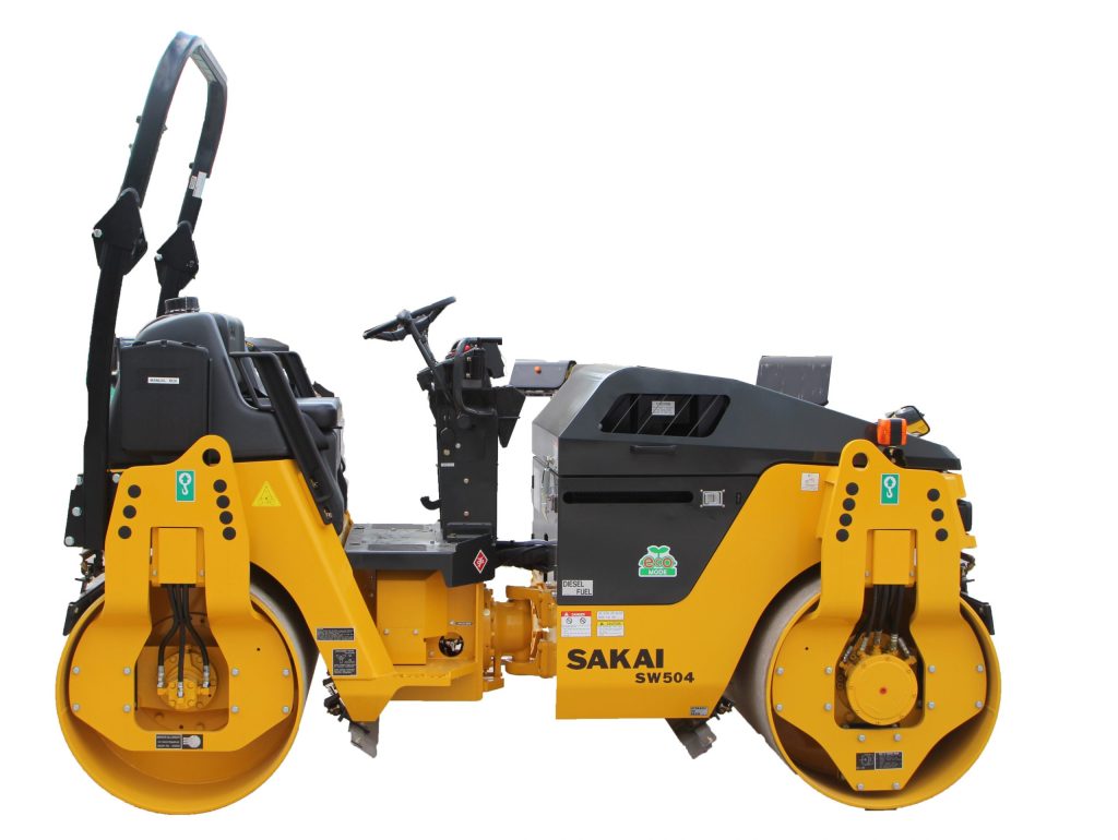 Sakai asphalt compactors - sw504
