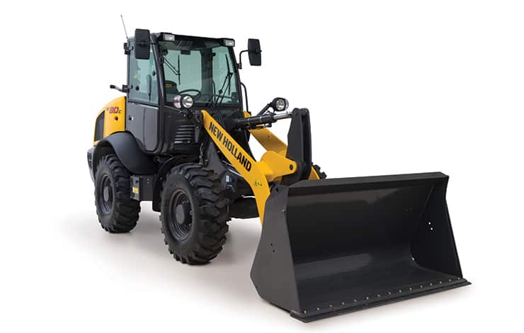New holland w80c high speed