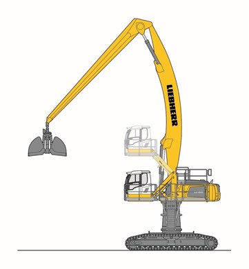 Liebherr lh 60 c high rise port litronic