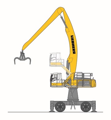Liebherr lh 80 m high rise industry litronic