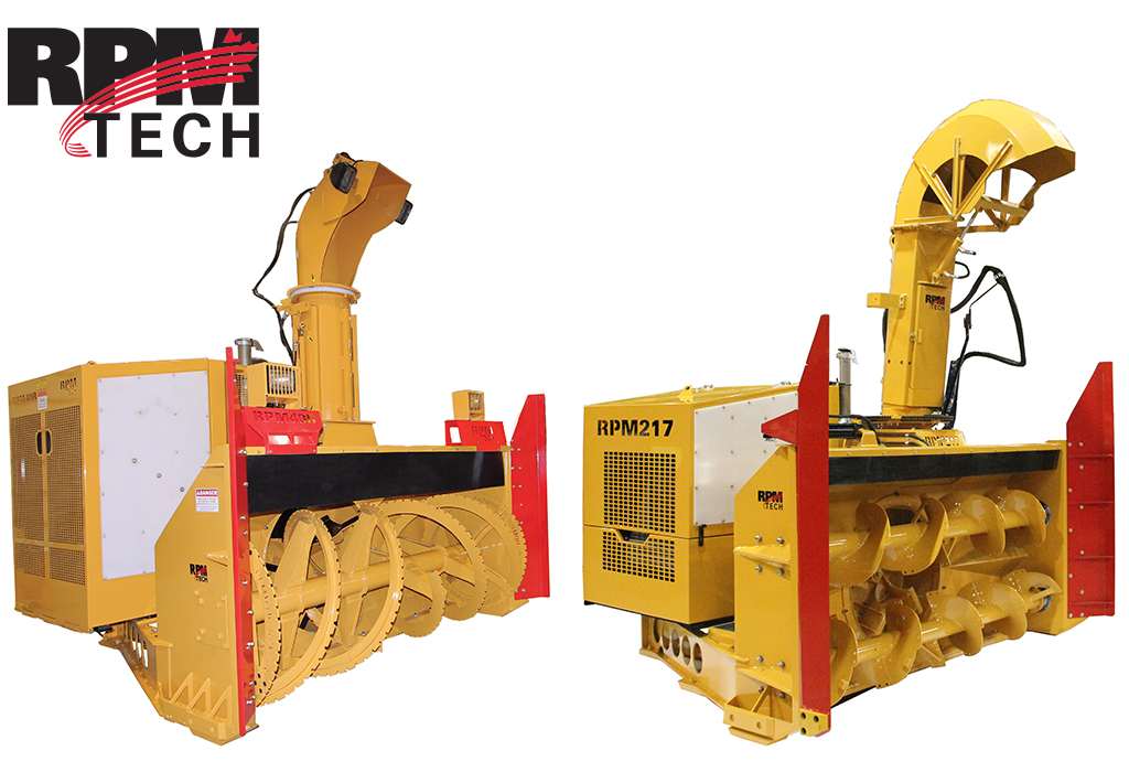 Rpm tech loader-mounted blowers