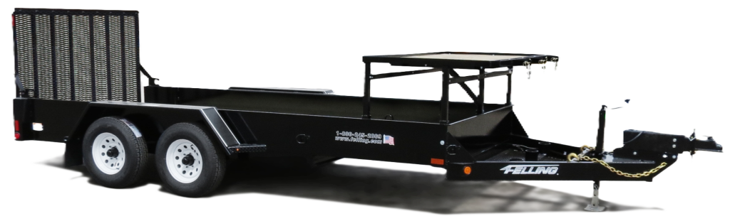 Felling trailers - compact loader series