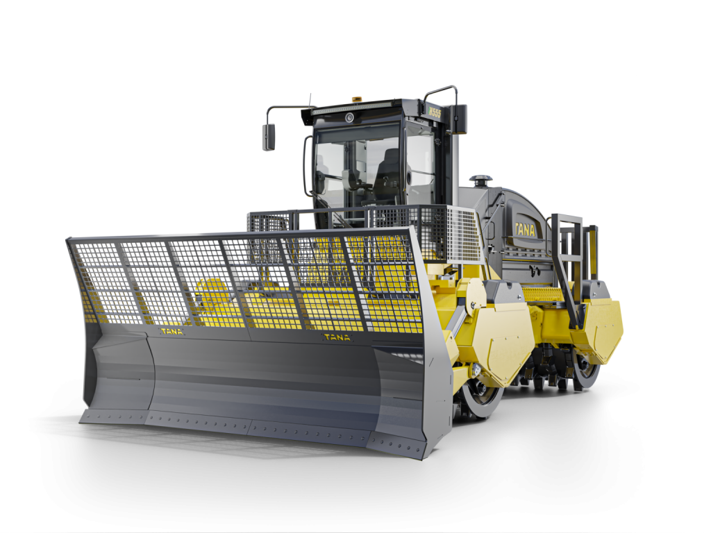 Crush the competition: why tana compactors deliver 10% better compaction tana h555 compactor