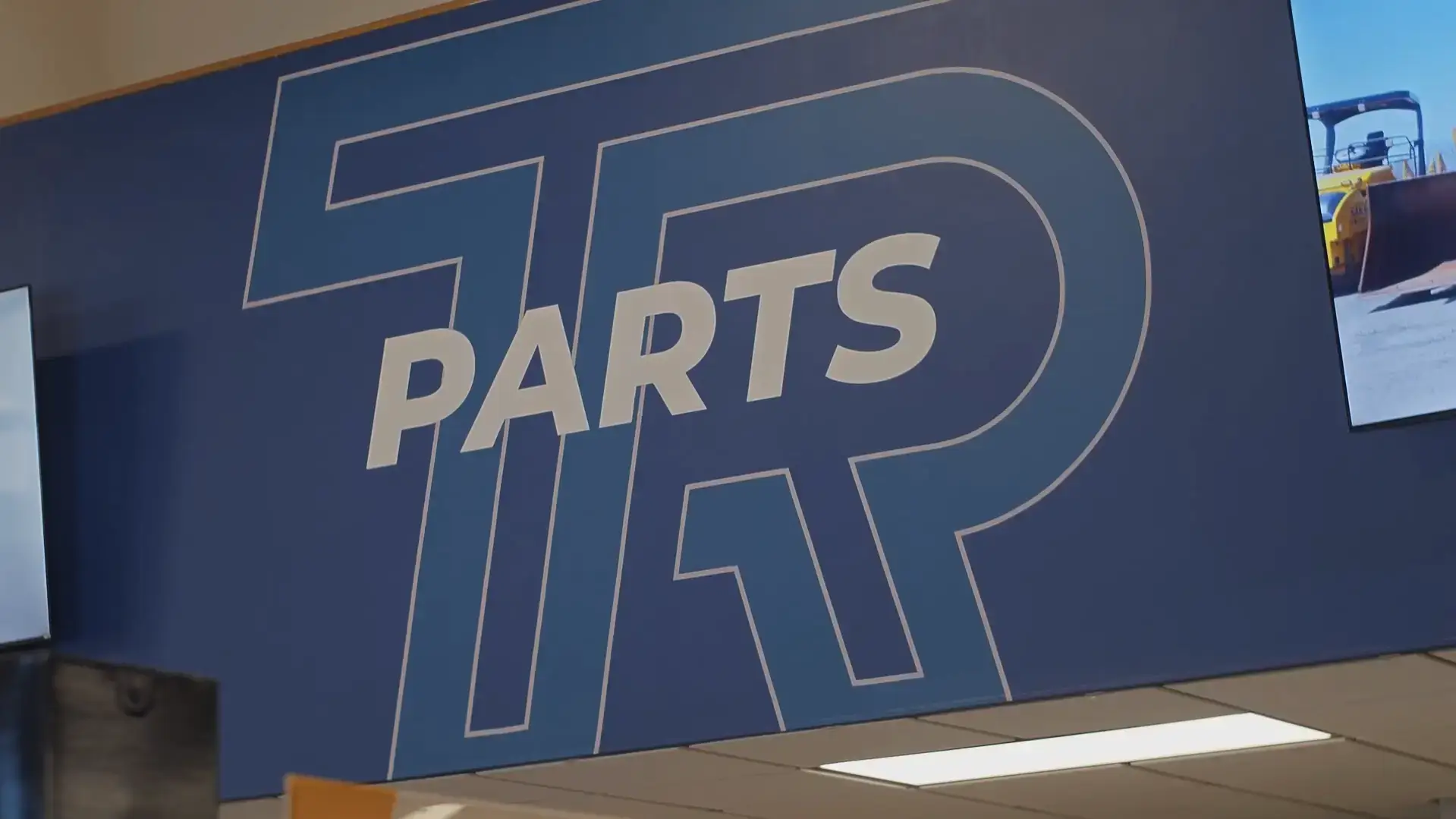 Blue tracey roads parts banner