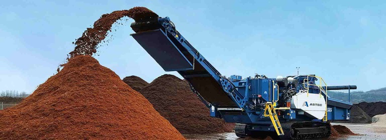 Astec horizontal grinders