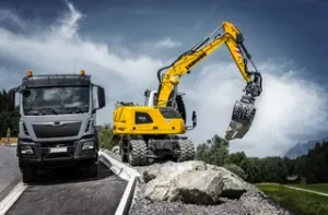 Liebherr wheeled excavators