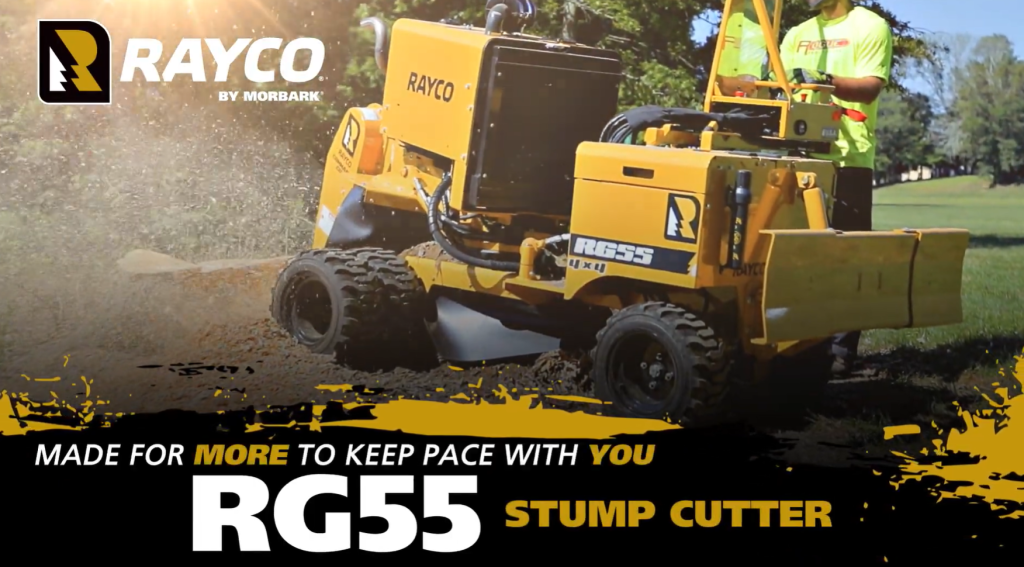 Rayco rg55 stump grinder
