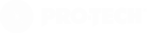 Pro-tech snow removal pro tech white logo