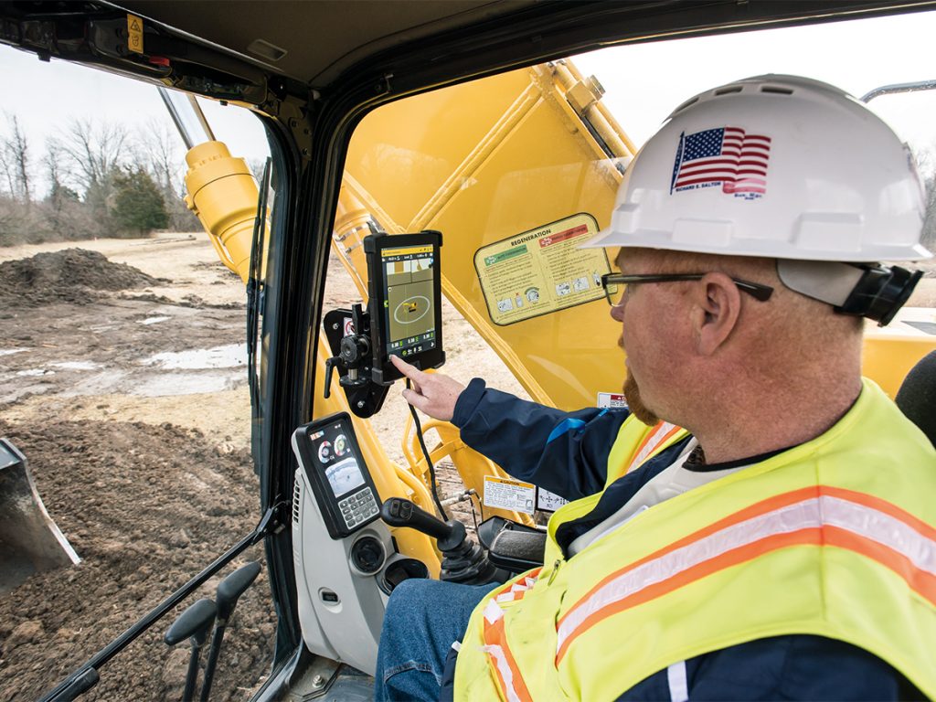 Kobelco excavators - trimble