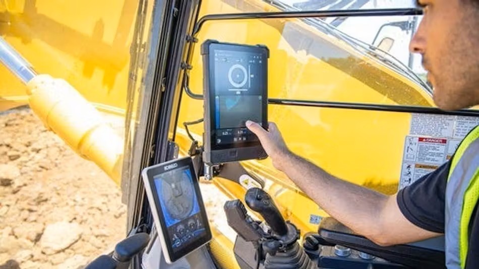 Kobelco excavators - trimble