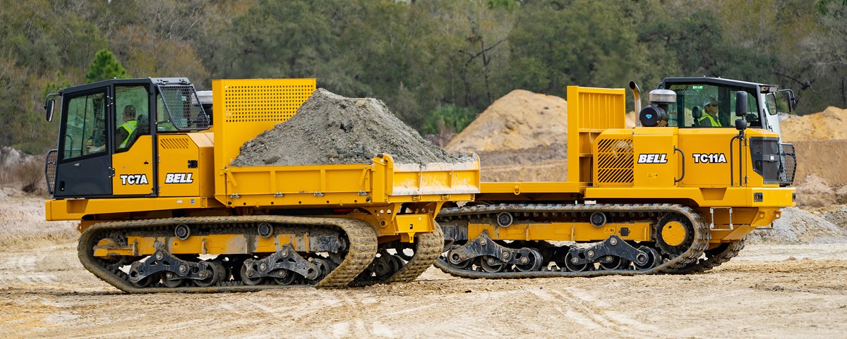 Bell tracked carriers