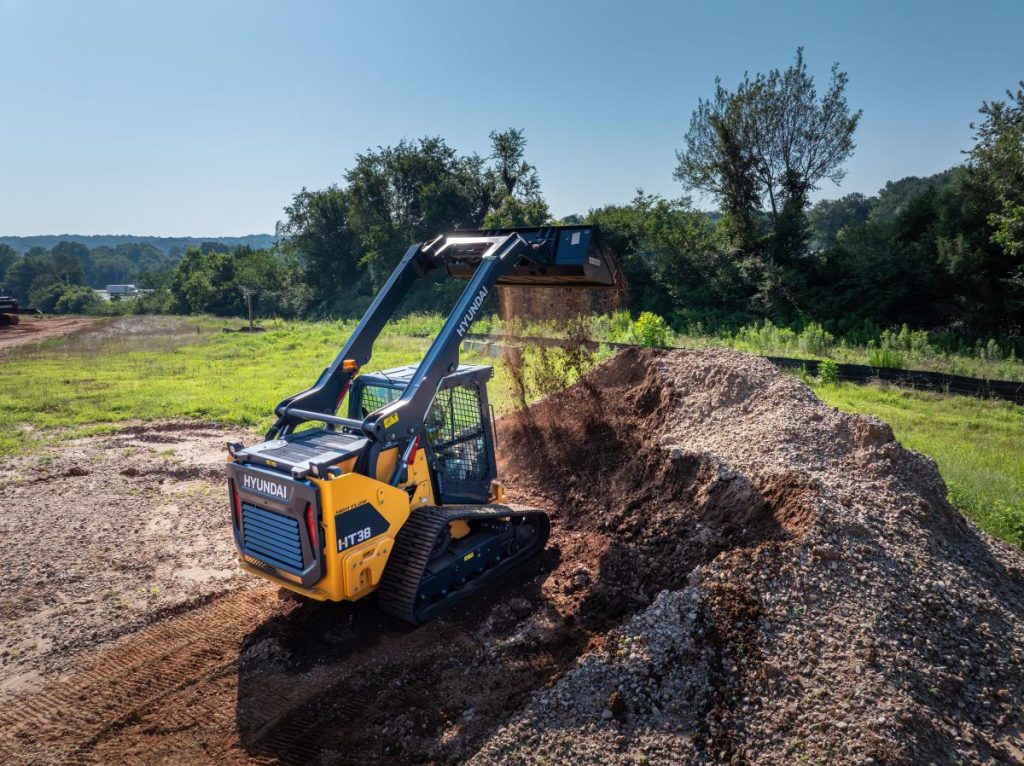 Hyundai ht38 compact track loaders