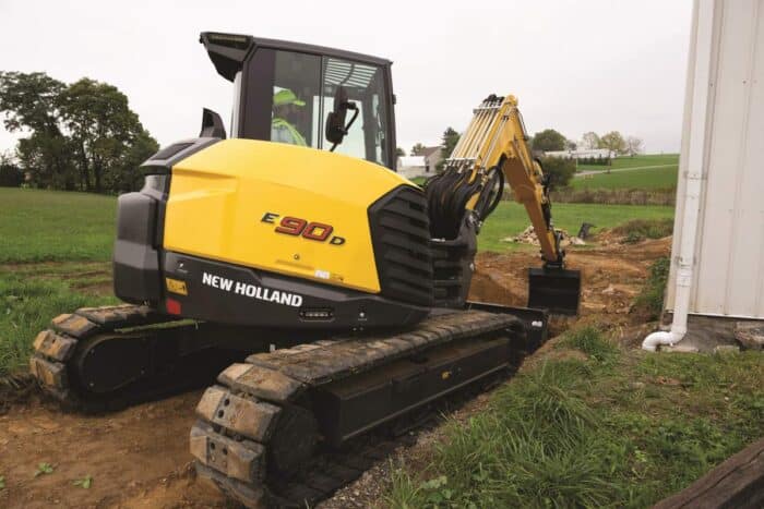 New holland midi excavators