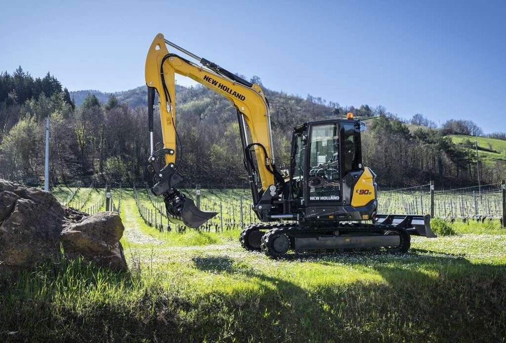 New holland midi excavators