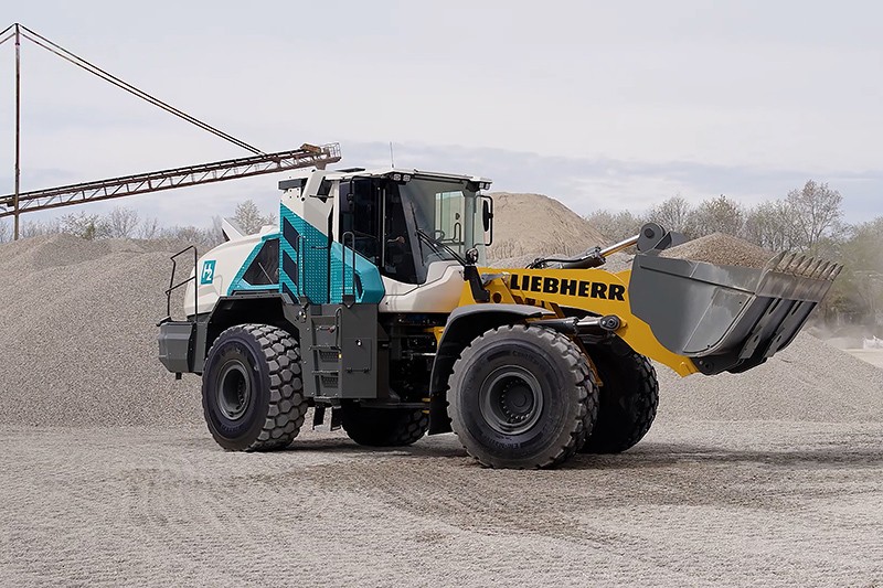 Liebherr construction - hydrogen