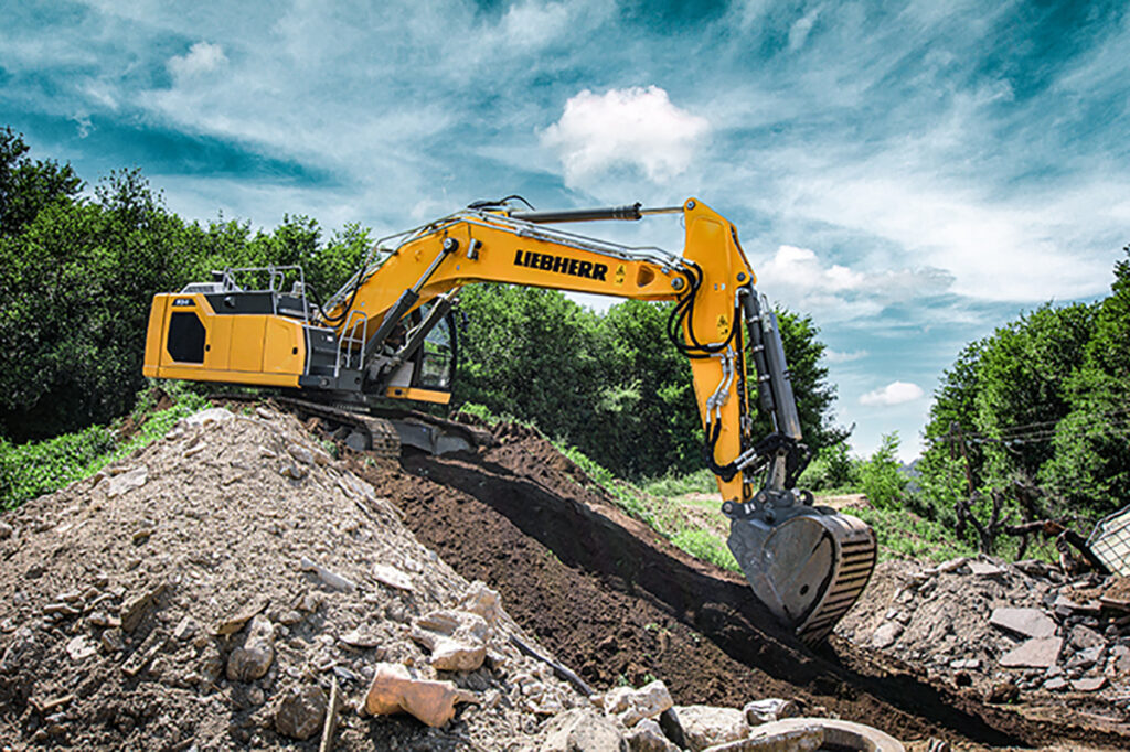 Liebherr excavators