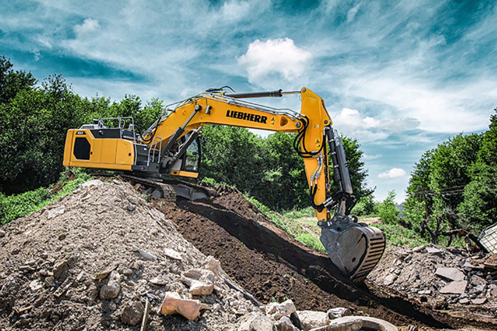 Liebherr excavators