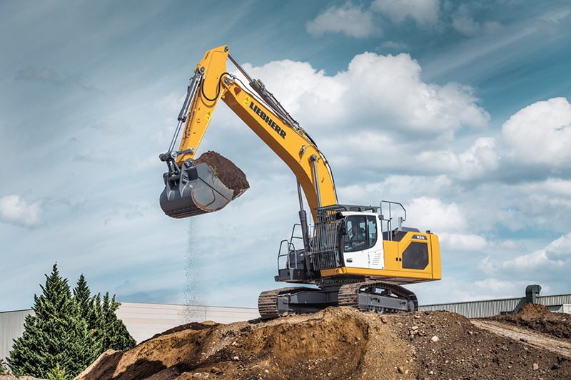 Liebherr excavators