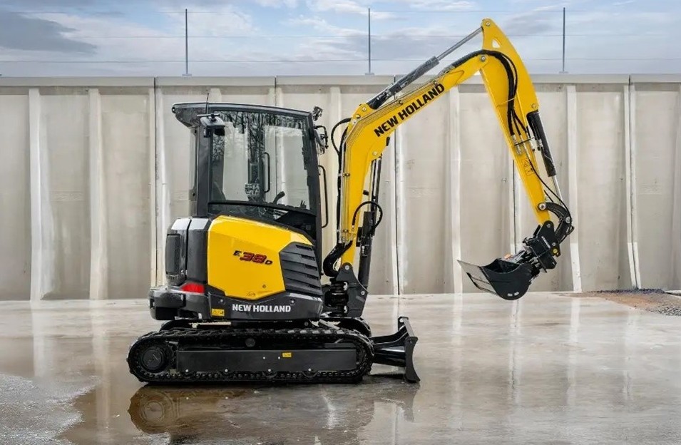 New holland d-series mini excavators