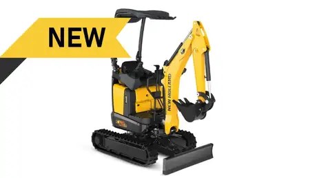 New holland mini excavators