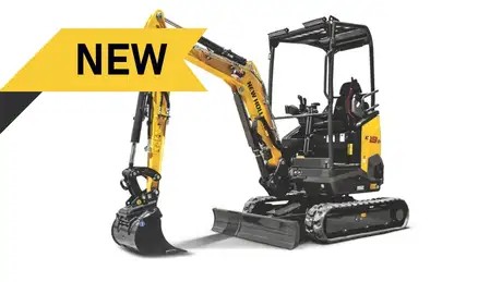 New holland mini excavators