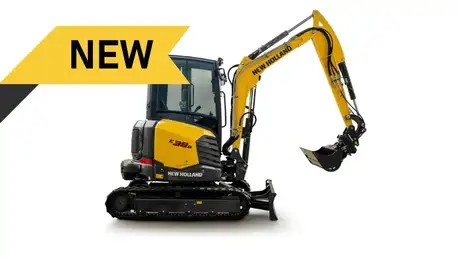 New holland mini excavators