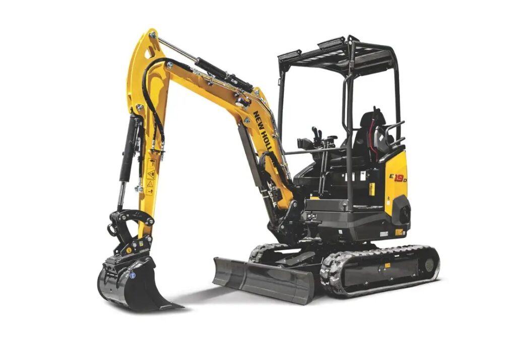 New holland mini excavators e19d