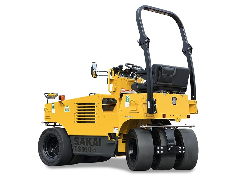 Introducing the sakai ts160-4: the latest innovation in pneumatic compaction sakai ts160 pneumatic tire roller 3