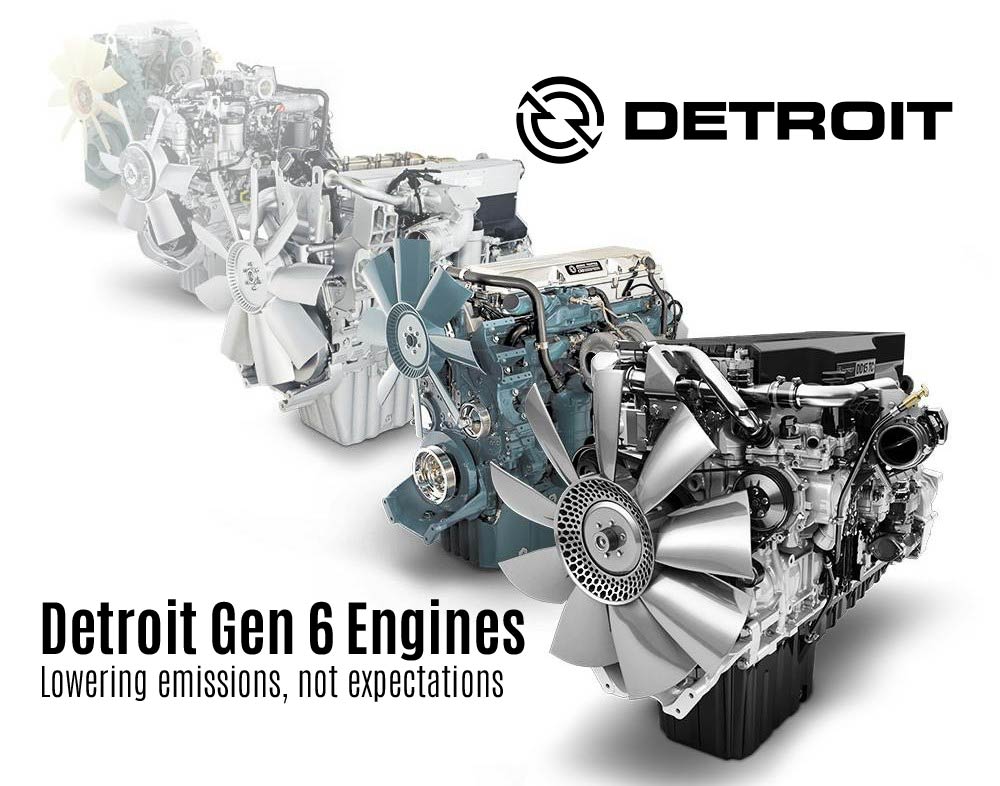 Detroit diesel engines - gen 6