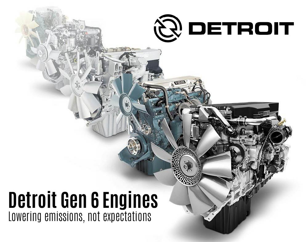 Detroit diesel engines - gen 6
