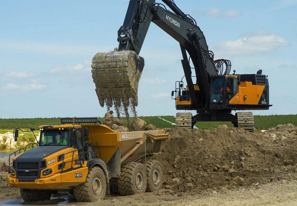 Excavator bucket capacity - werk-brau