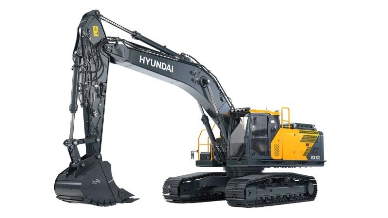 Hyundai excavators - hx230l