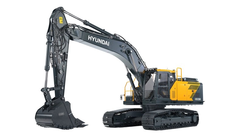 Hyundai excavators - hx260l