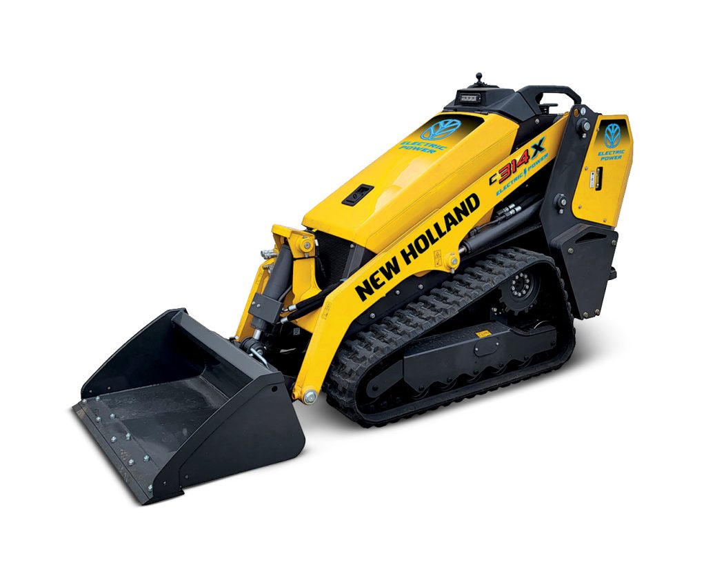 New holland electric compact equipment