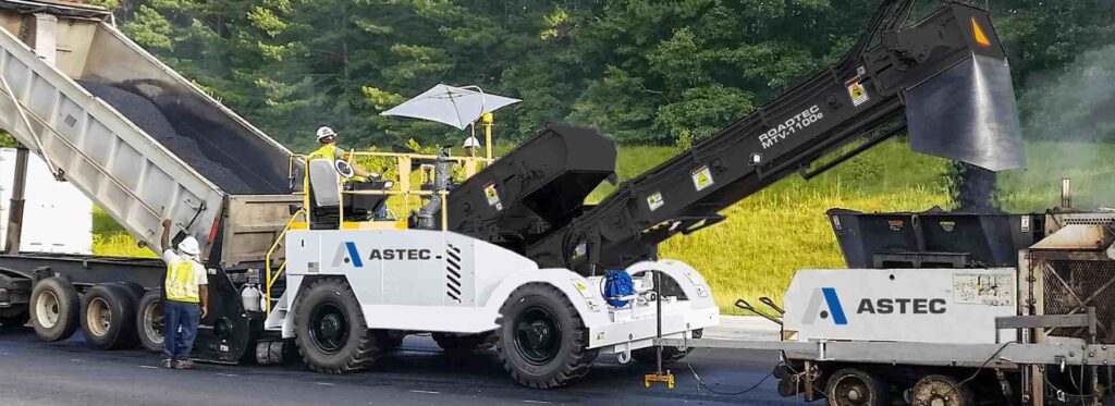 Astec Material Transfer Vehicles | Tracey Road Equipment