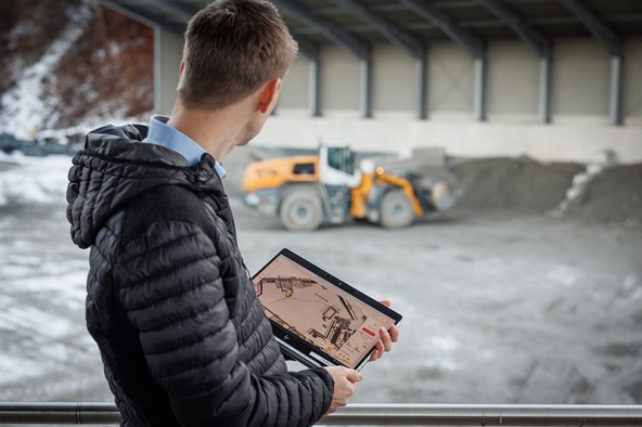 Liebherr autonomous wheel loaders