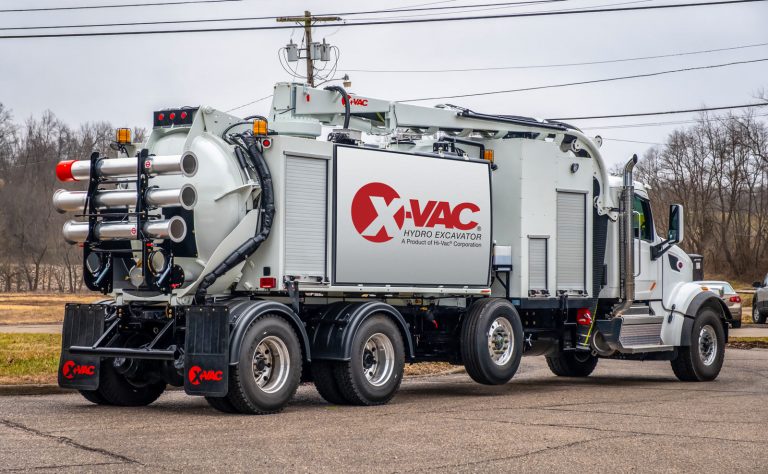 X-vac x-13 hydro excavator