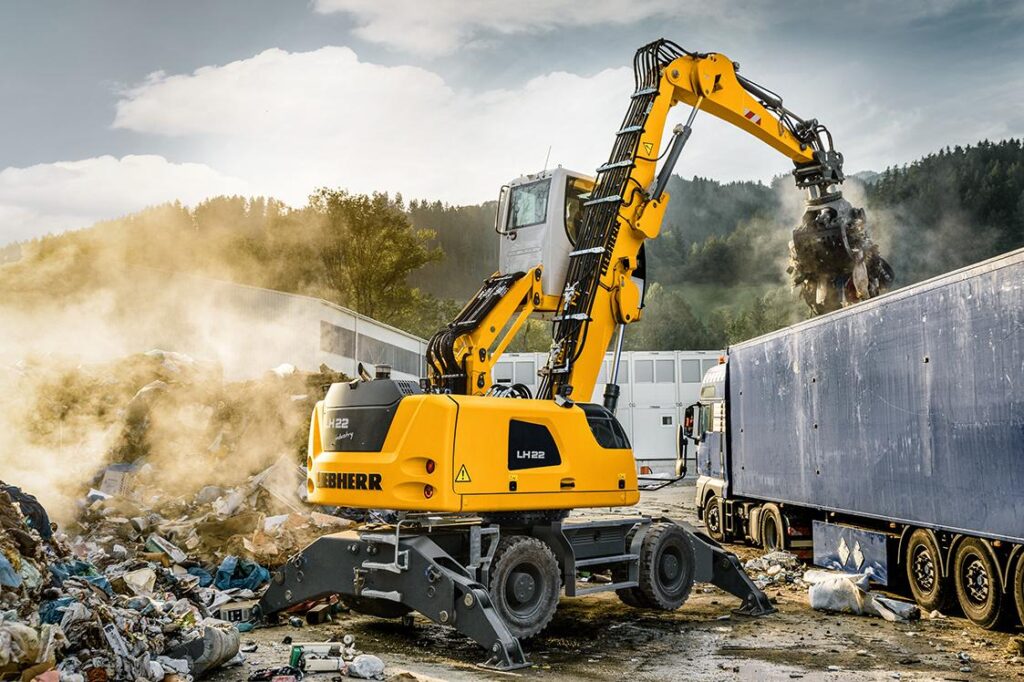 Liebherr material handlers - lh22