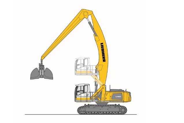 Liebherr electric material handlers - lh60c port