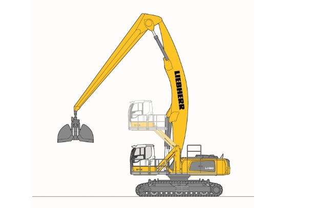 Liebherr electric material handlers - lh80c port