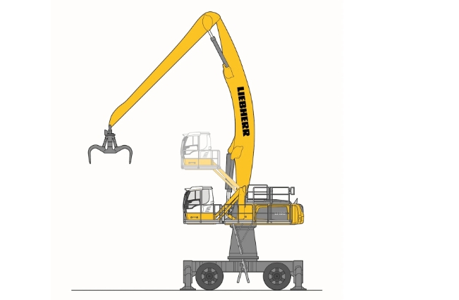 Liebherr electric material handlers liebherr material handlers lh80m hr electric