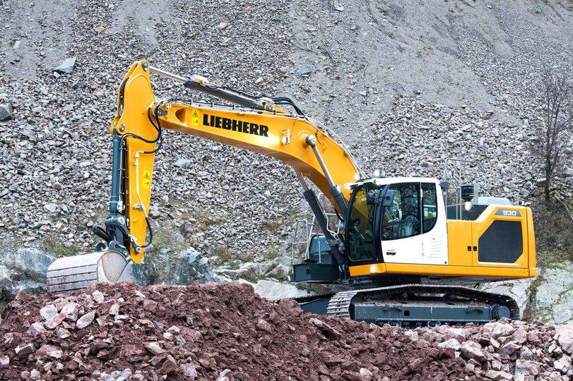Liebherr crawler excavators - r930 litronic