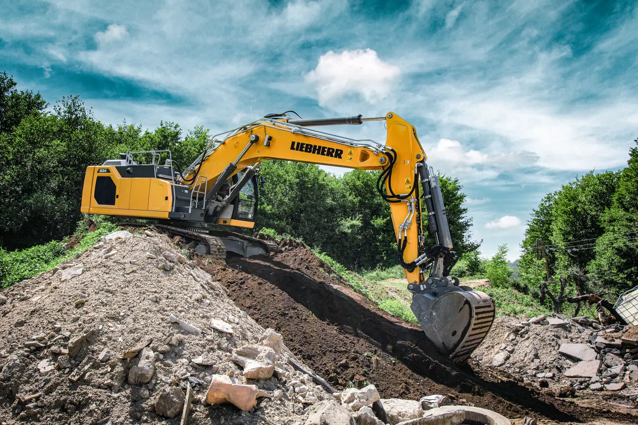 Liebherr crawler excavators liebherr r934 litronic