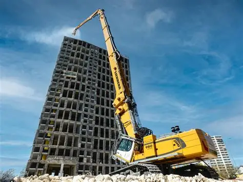 Liebherr crawler excavators liebherr r980 demolition litronic